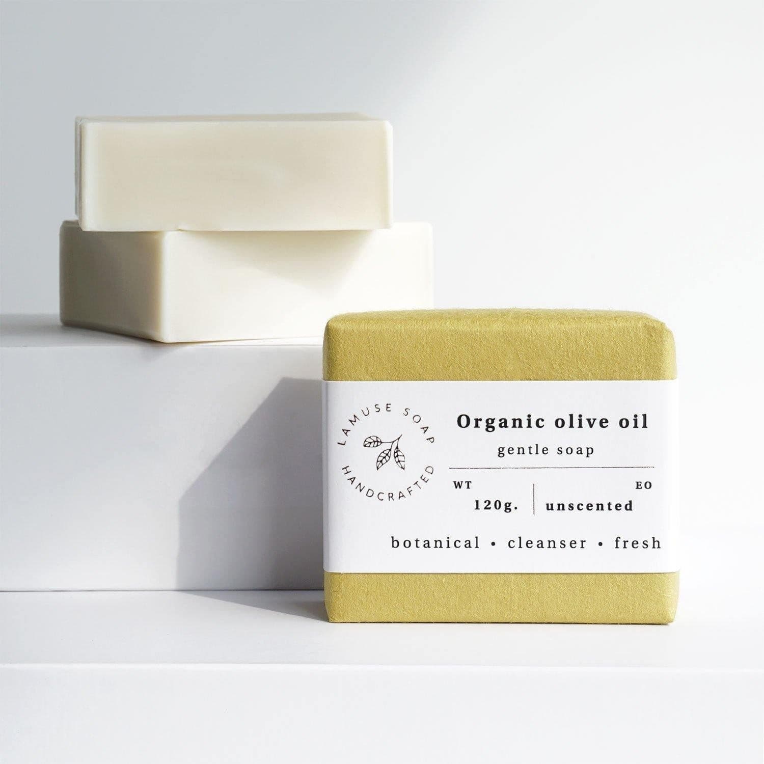 สบู่คาสตีล Organic Olive Oil Gentle Soap Bar