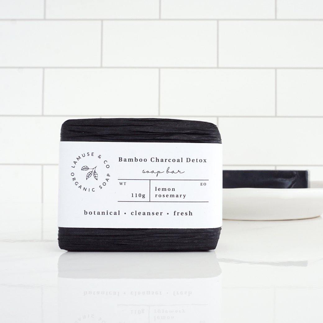 สบู่ลดสิว ชาร์โคล