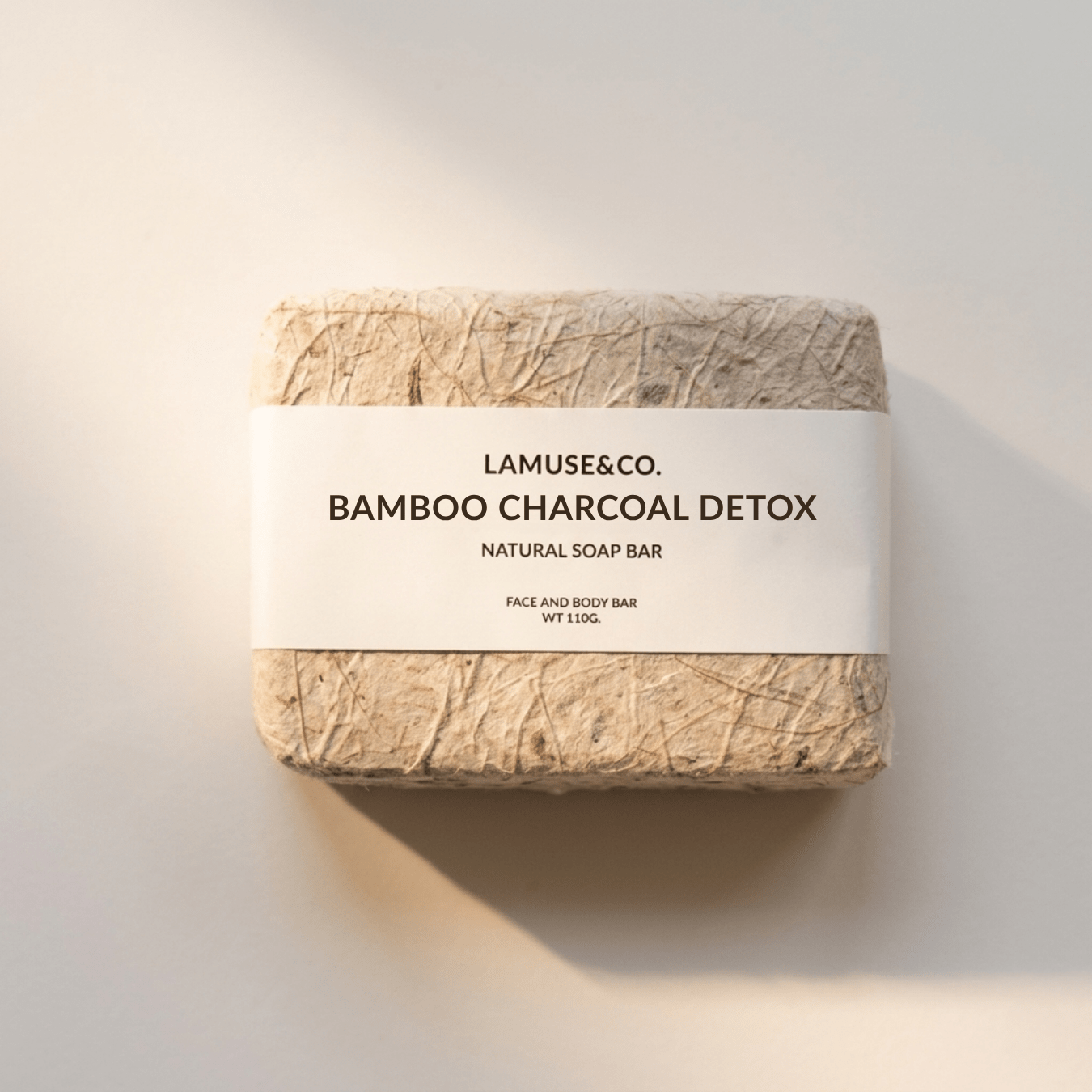 Bamboo Charcoal Detox Soap Bar 100g.