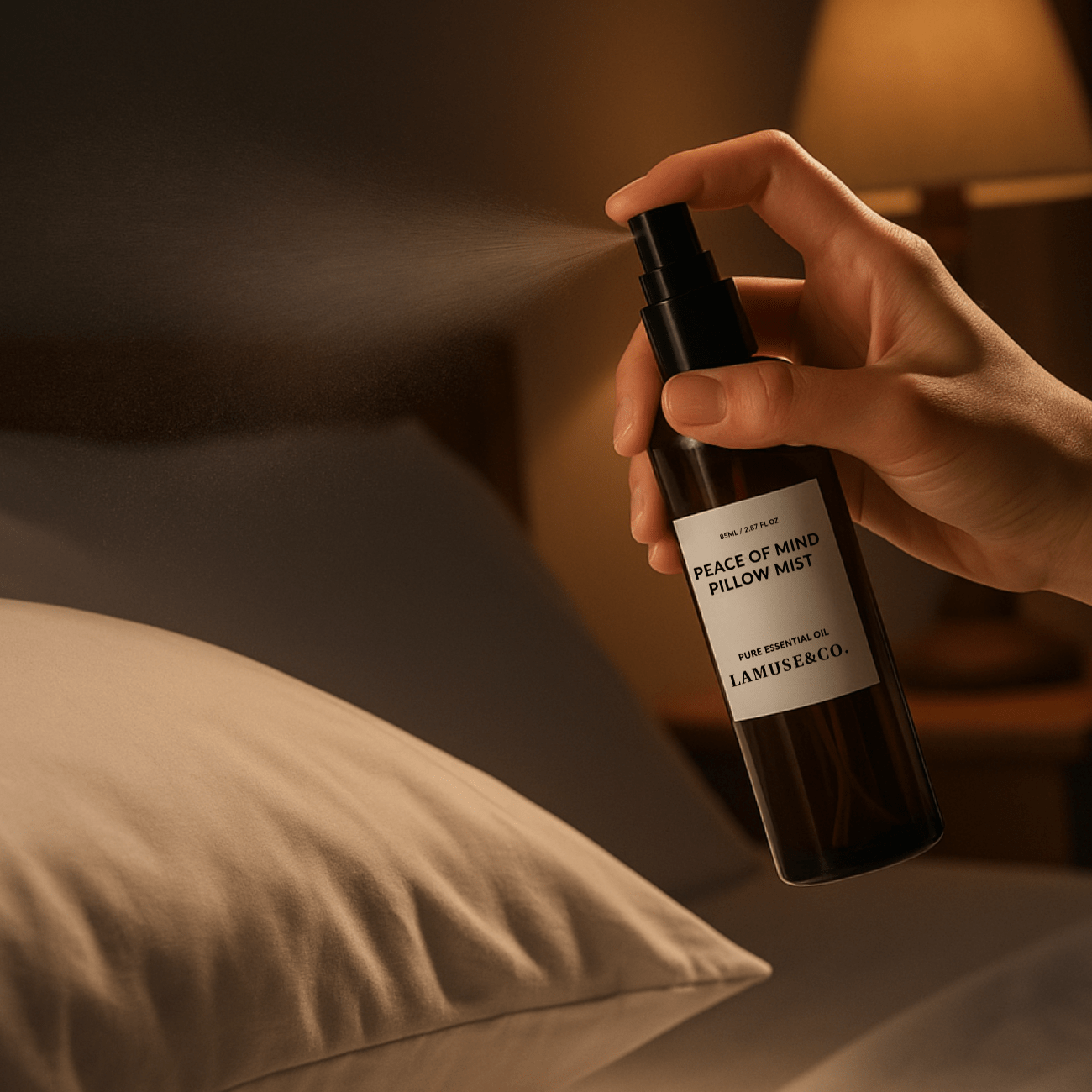 สเปรย์ฉีดหมอน Peace of mind pillow mist 80ml - lamuseandco-LAMUSE&CO.