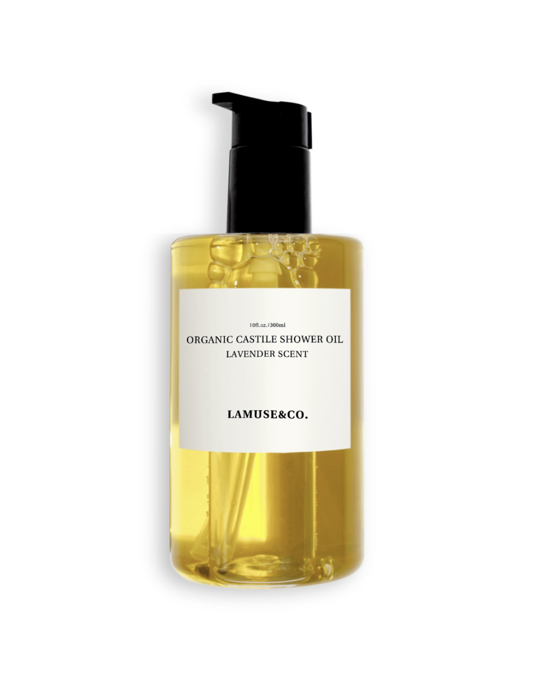 ออยล์อาบน้ำ Organic Castile Shower Oil ขนาด 300ml - LAMUSE&CO.