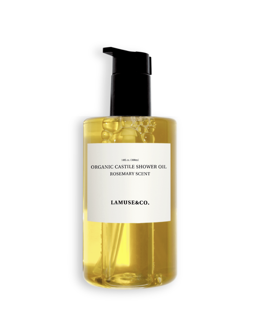 ออยล์อาบน้ำ Organic Castile Shower Oil ขนาด 300ml - LAMUSE&CO.