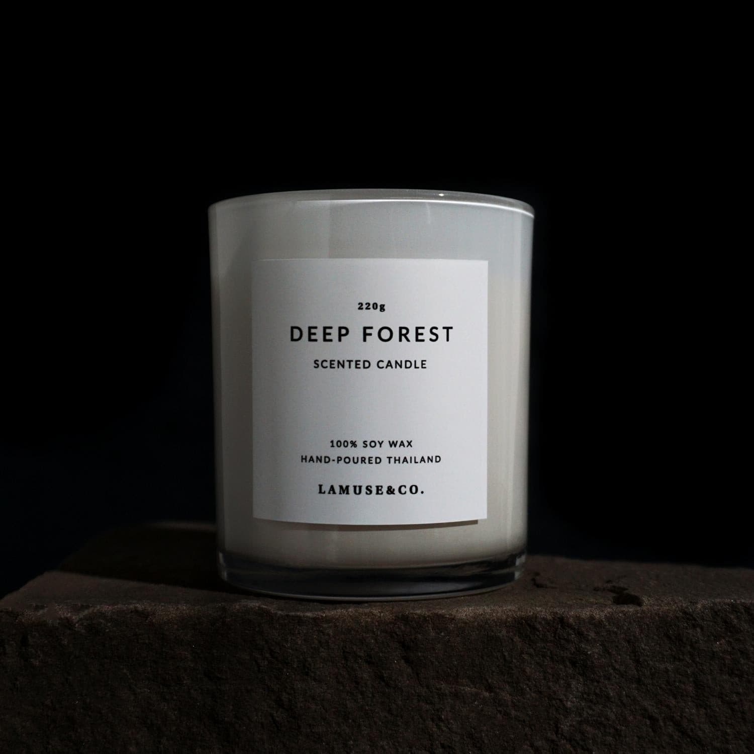 เทียนหอม Deep Forest Scented Candle 220g scented candle.