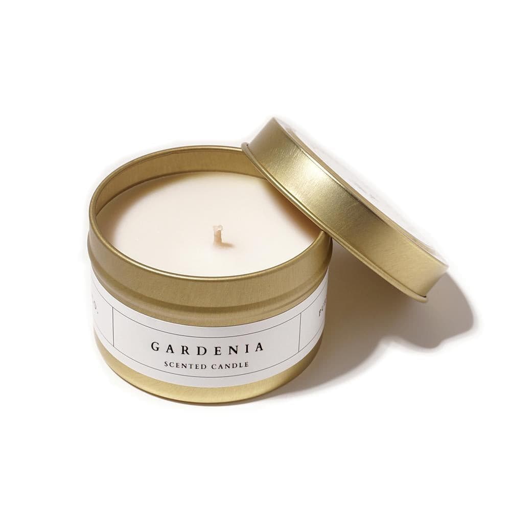 เทียนหอม Gardenia Scented Candle Travel Size 80g scented candle.